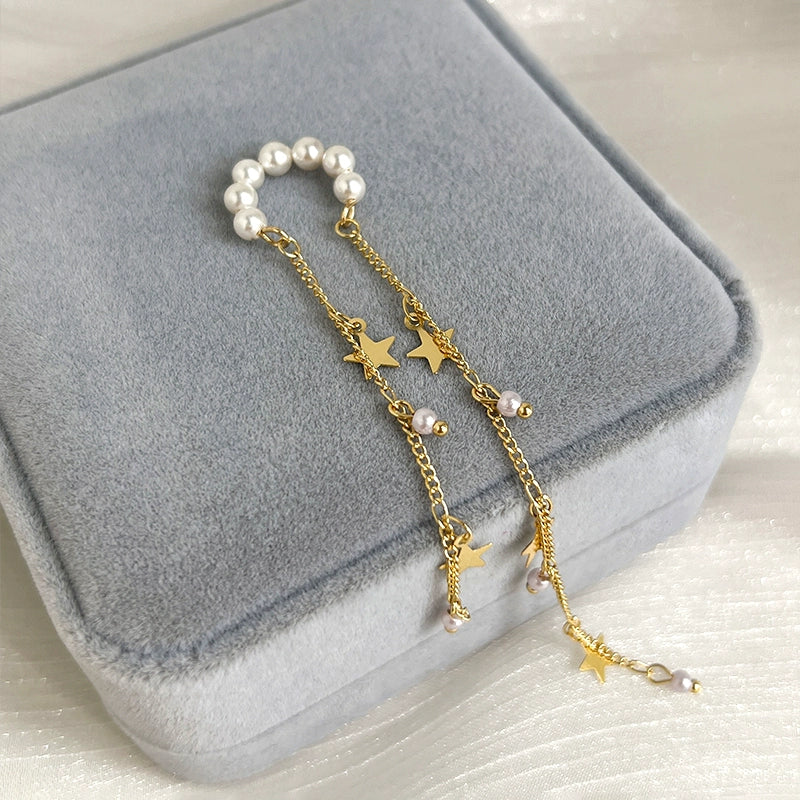 Boucles d'Oreilles Étoile -Sans Perçage