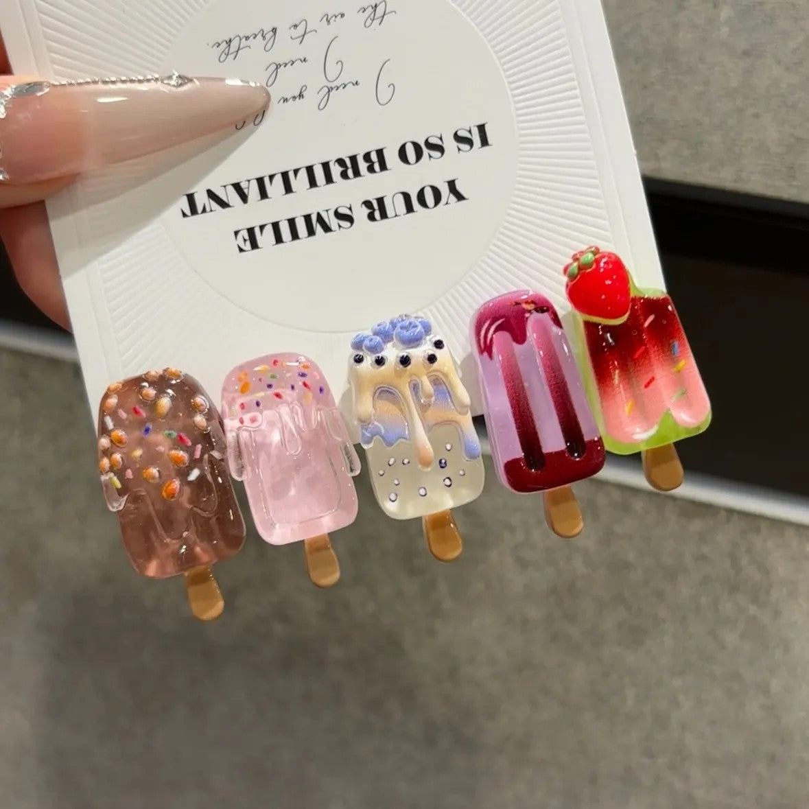 Barrettes Glace Mignonnes