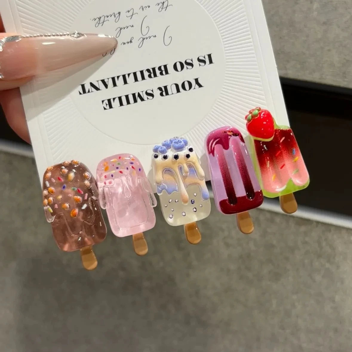 Barrettes Glace Mignonnes