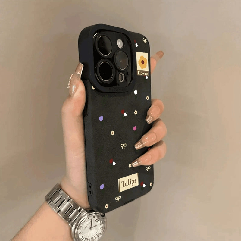 Coque iPhone Fleurs Vintage