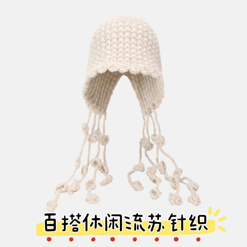 Bonnet Tendance à Lacets Élégant