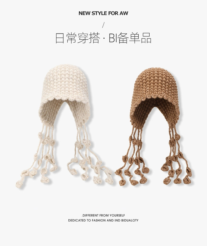 Bonnet Tendance à Lacets Élégant