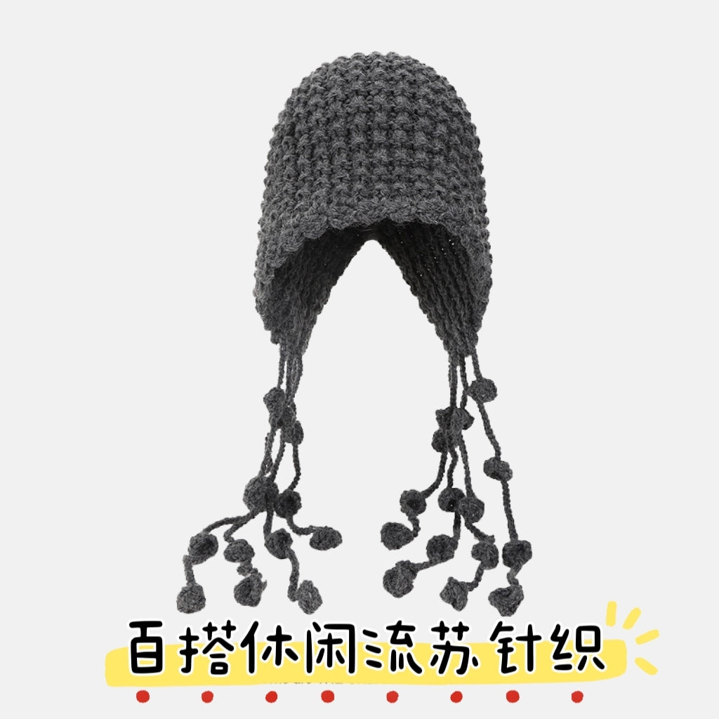 Bonnet Tendance à Lacets Élégant
