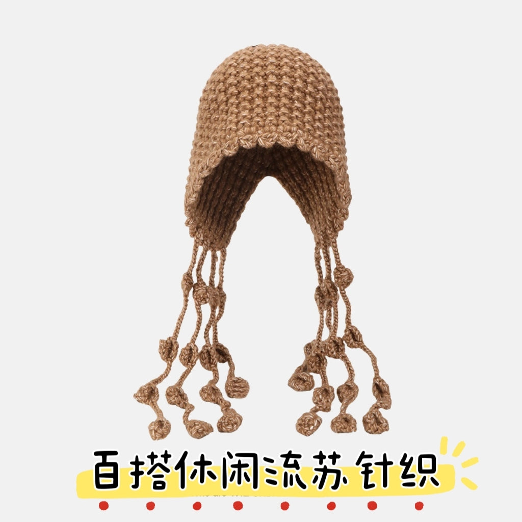 Bonnet Tendance à Lacets Élégant