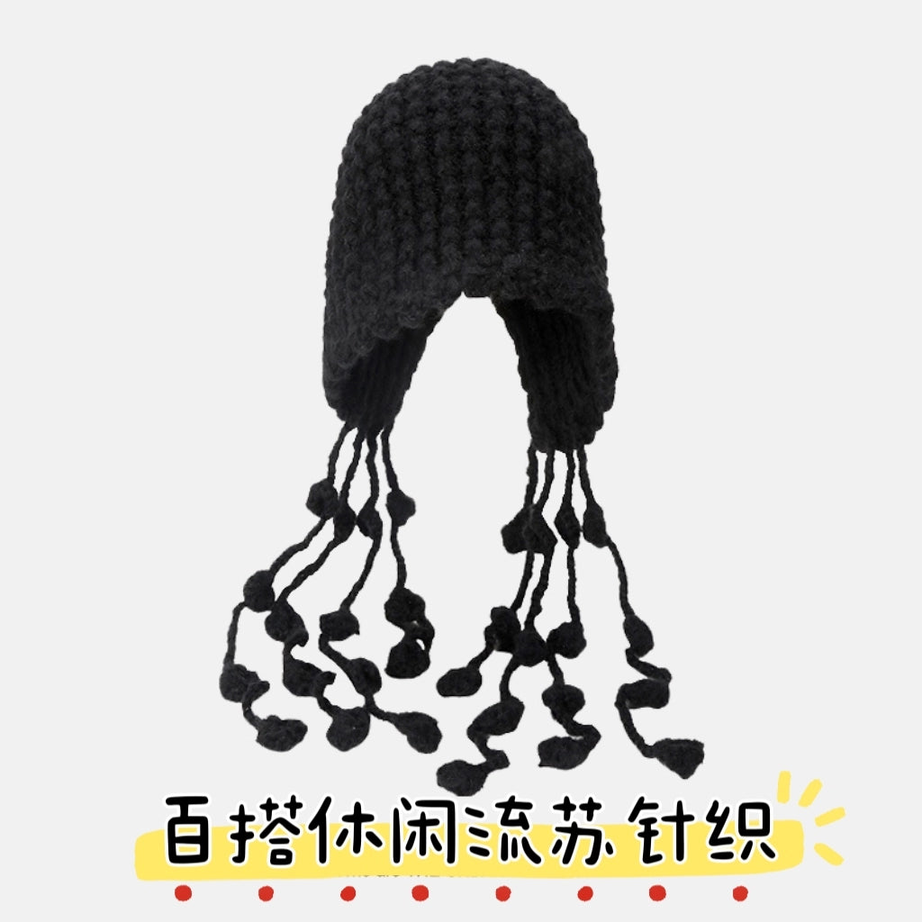 Bonnet Tendance à Lacets Élégant