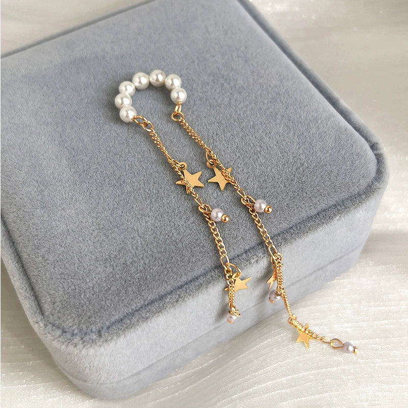 Boucles d'Oreilles Étoile -Sans Perçage
