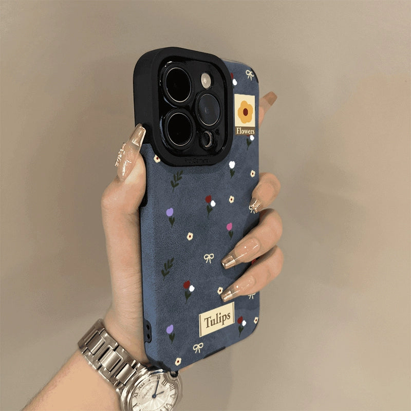 Coque iPhone Fleurs Vintage