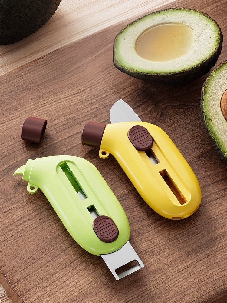 Éplucheur 3-en-1 Portable Professionnel - Pour Tous Types de Fruits et Légumes
