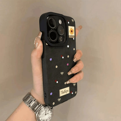 Coque iPhone Fleurs Vintage
