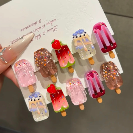 Barrettes Glace Mignonnes