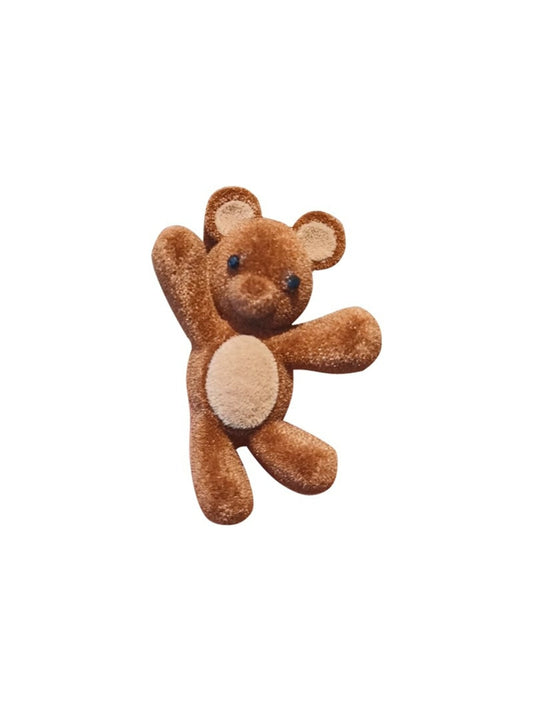 Cute bear bangs side clip 2025 new forehead side hairpin crushed hair duckbill clip hair clip hair clip headwear