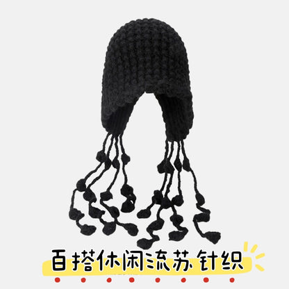 Bonnet Tendance à Lacets Élégant