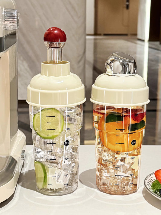 Shaker barista pour la maison 750ml avec mesures précises
