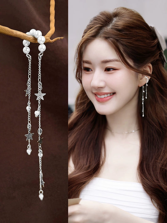 Boucles d'Oreilles Étoile -Sans Perçage