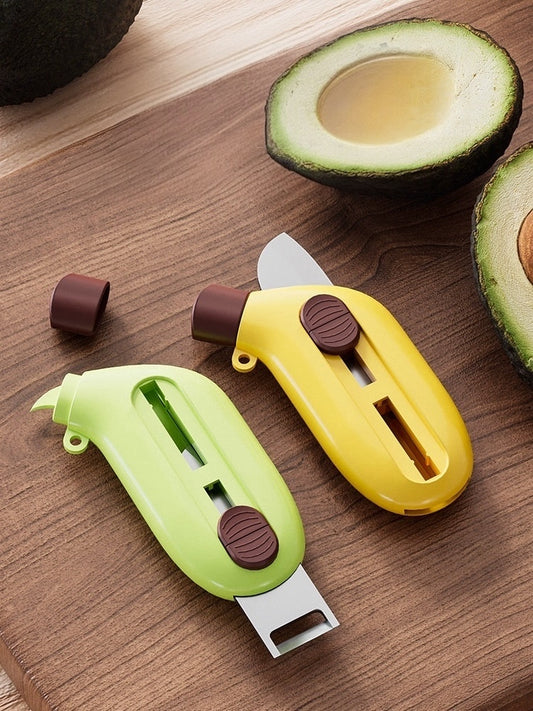 Éplucheur 3-en-1 Portable Professionnel - Pour Tous Types de Fruits et Légumes